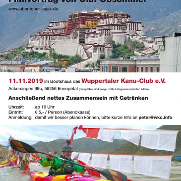 Paddeln in Tibet: Filmvortrag von und mit Olaf Obsommer
